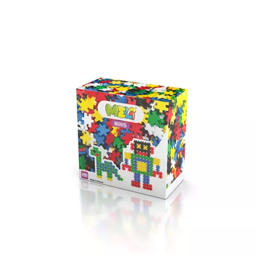 Bloques Meli Minis 200 – 200 piezas pequeñas (+3 años)